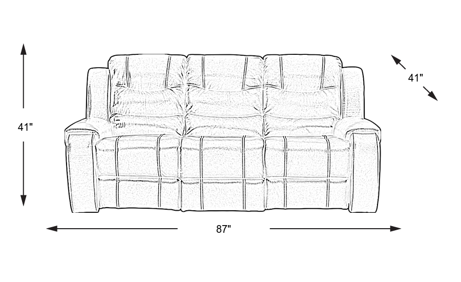 Dimension Image. Please refer to the Dimension Tab on this page for dimension details.