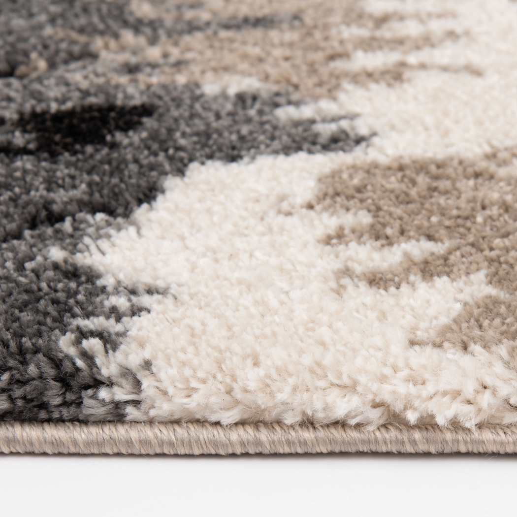 High Waves Rust 5' x 7'3 Rug - Thumbnail - Image 4