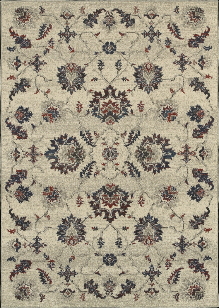 Highland Estates Beige 7'10 x 10'10 Rug - Thumbnail - Image 1