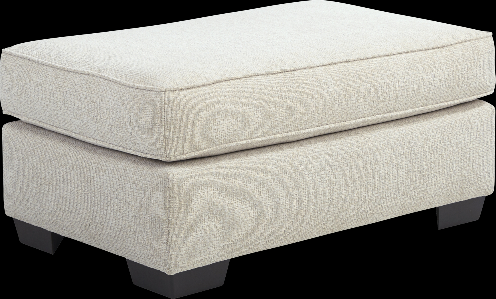 Highland Lakes Beige Ottoman - Thumbnail - Image 1