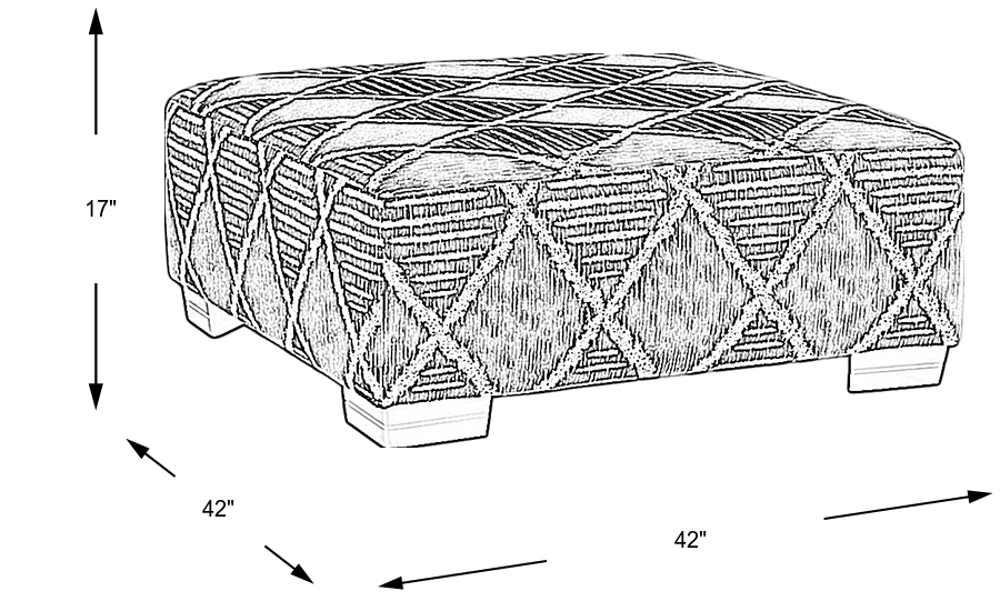 Dimension Image. Please refer to the Dimension Tab on this page for dimension details.