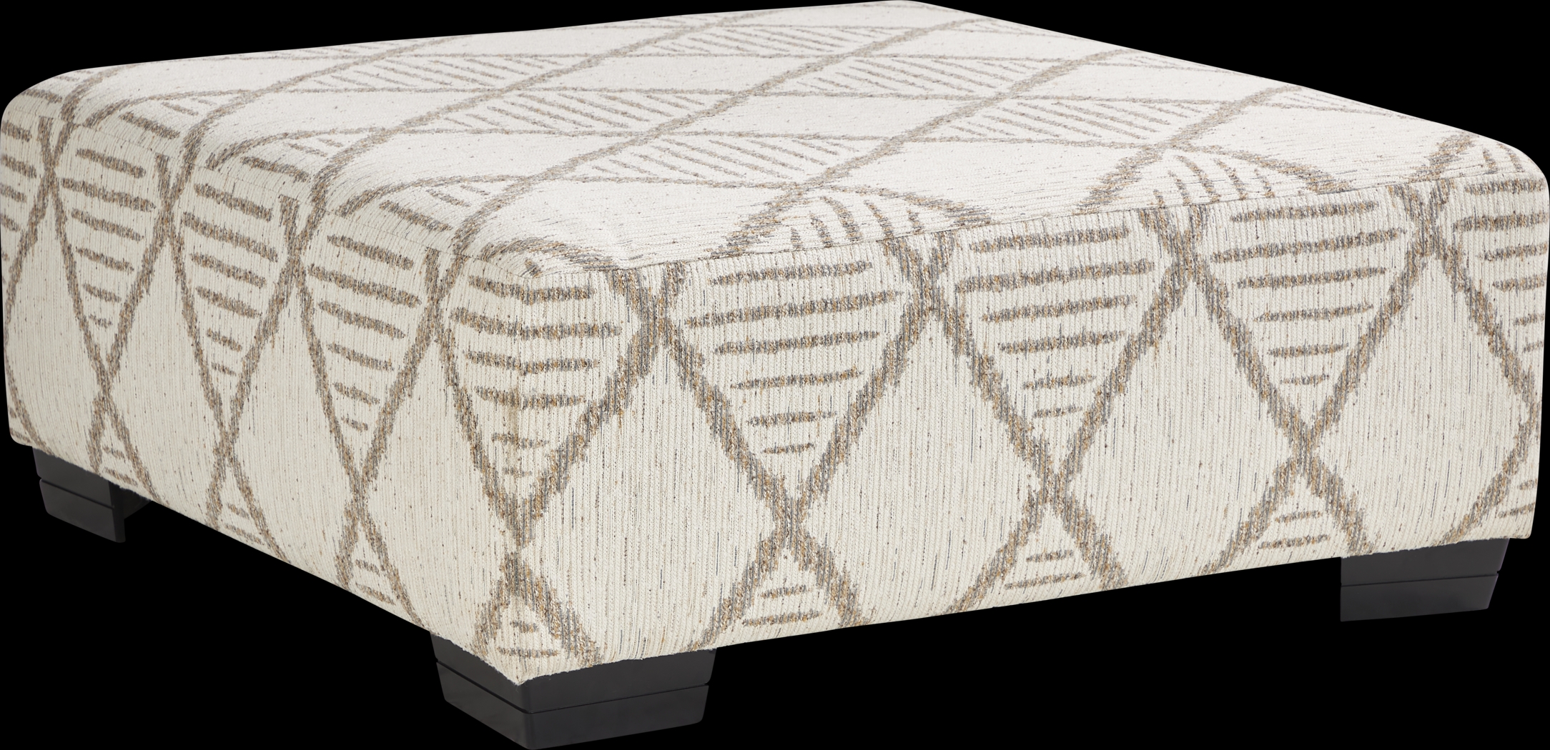 Highland Square White 3 Pc Sectional Living Room - Thumbnail - Image 4