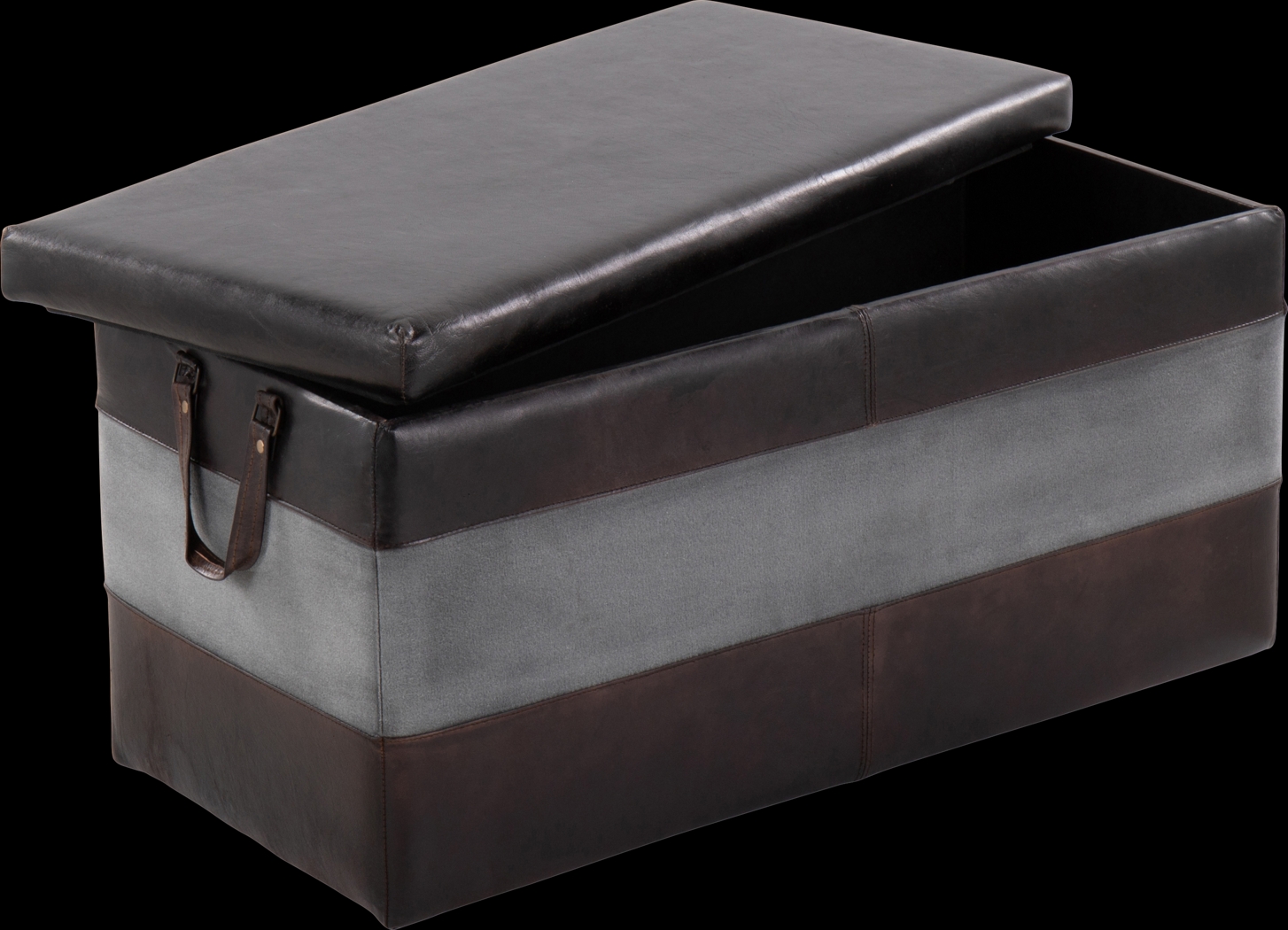 Highlandia Black Storage Bench - Thumbnail - Image 6