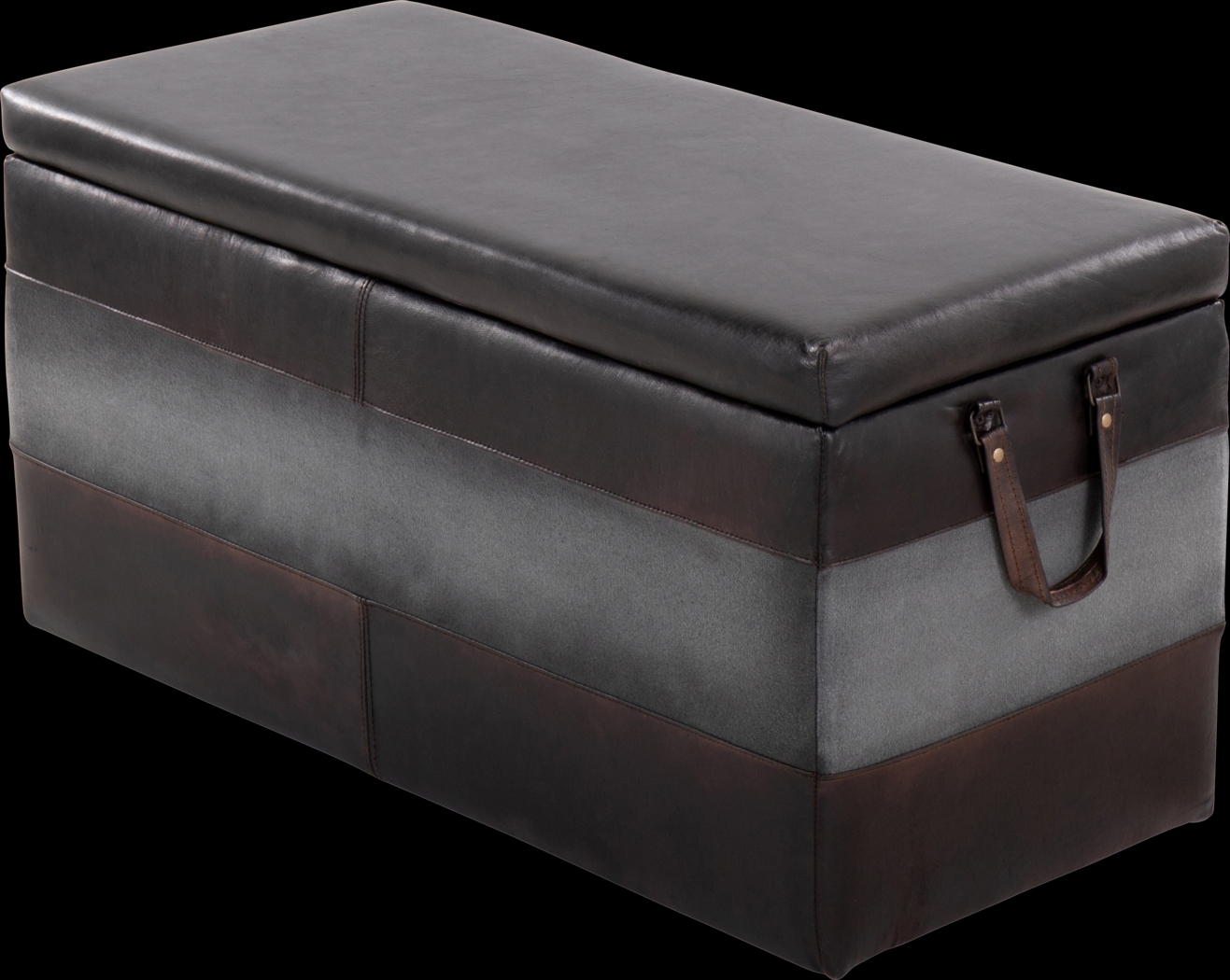 Highlandia Black Storage Bench - Thumbnail - Image 9