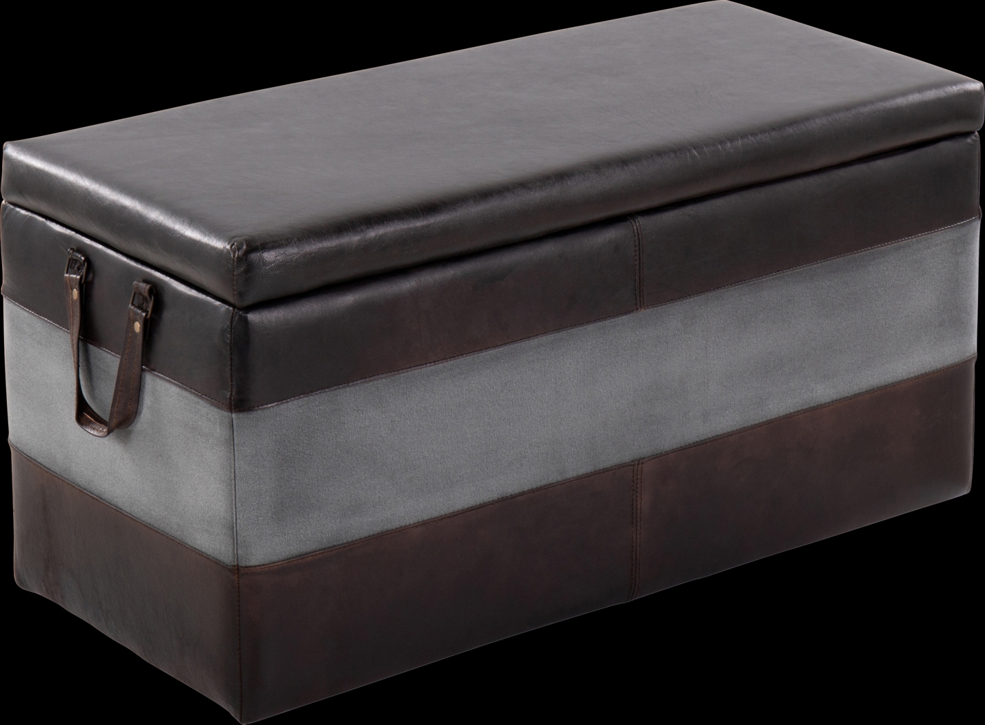 Highlandia Black Storage Bench - Thumbnail - Image 1