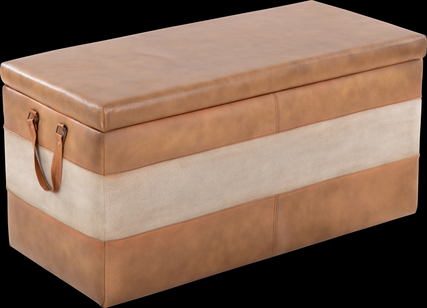 Highlandia Camel Storage Bench - Thumbnail - Image 1