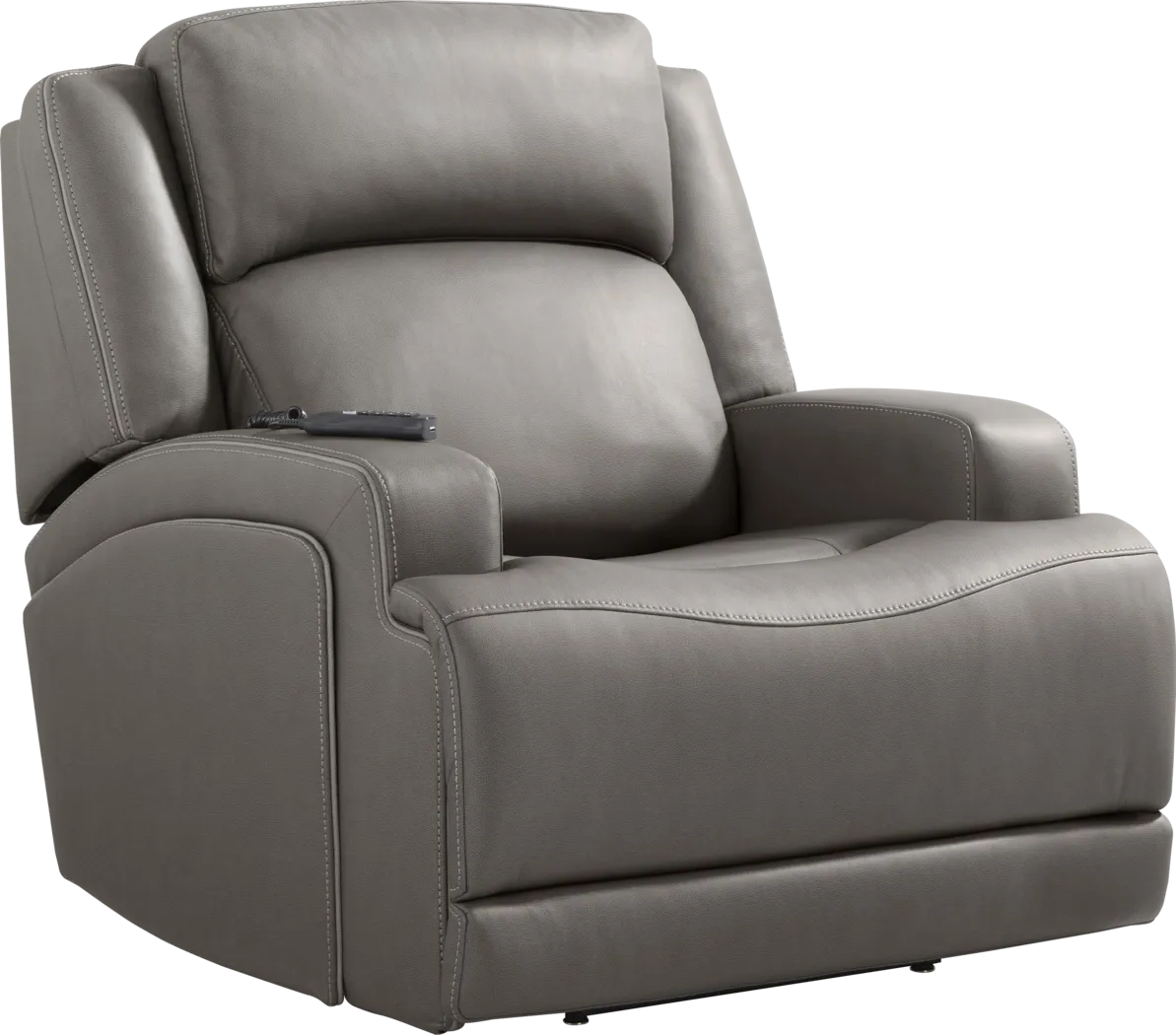 Lift Off by Shaquille O'Neal Home Charcoal Dual Power Lift Recliner - Thumbnail - Image 1