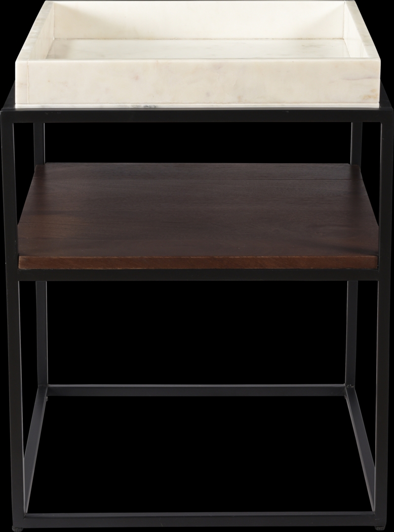 Highmeadow White Accent Table - Thumbnail - Image 2
