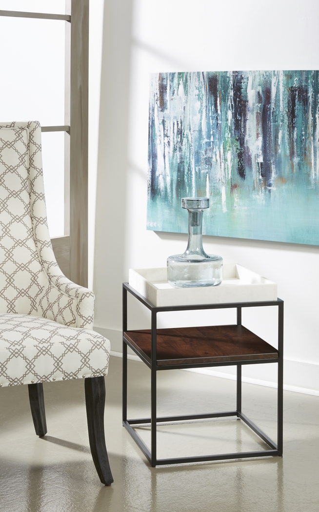 Highmeadow White Accent Table - Thumbnail - Image 3