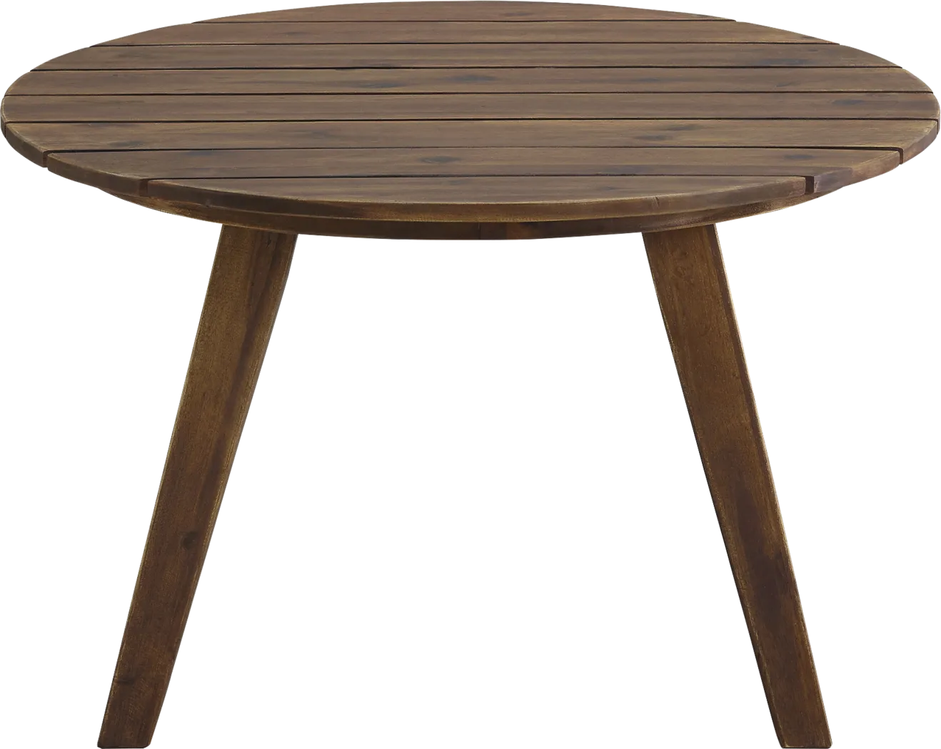 Highsmith Dark Brown Outdoor Cocktail Table - Thumbnail - Image 2