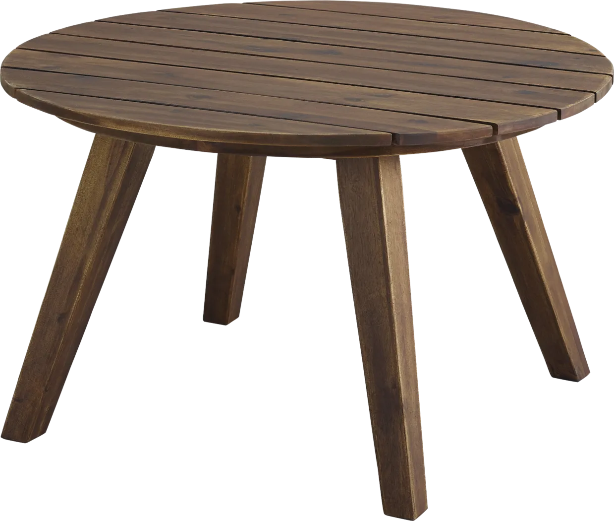 Highsmith Dark Brown Outdoor Cocktail Table - Thumbnail - Image 3