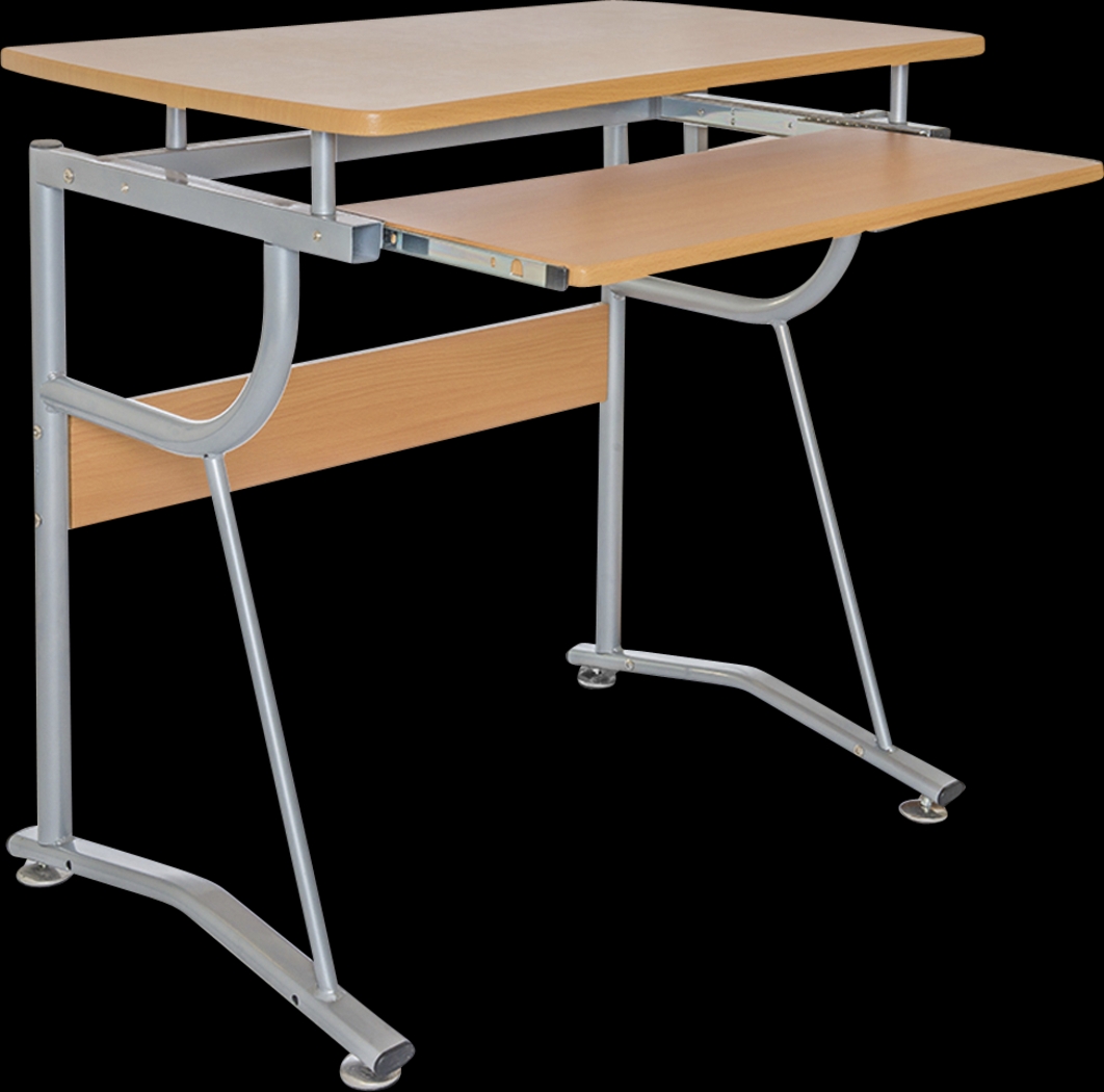 Hikudo Brown Desk - Thumbnail - Image 1