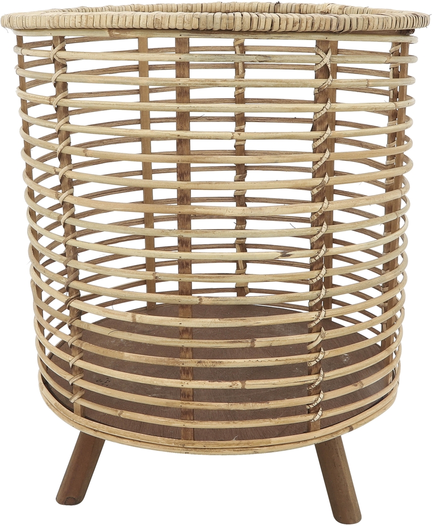 Hildegrade Brown Planter, Set of 2 - Thumbnail - Image 2