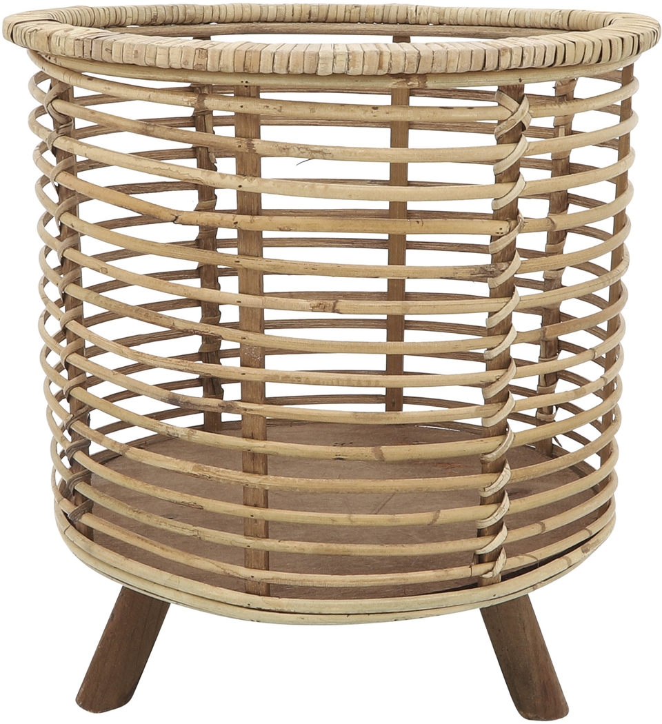 Hildegrade Brown Planter, Set of 2 - Thumbnail - Image 3