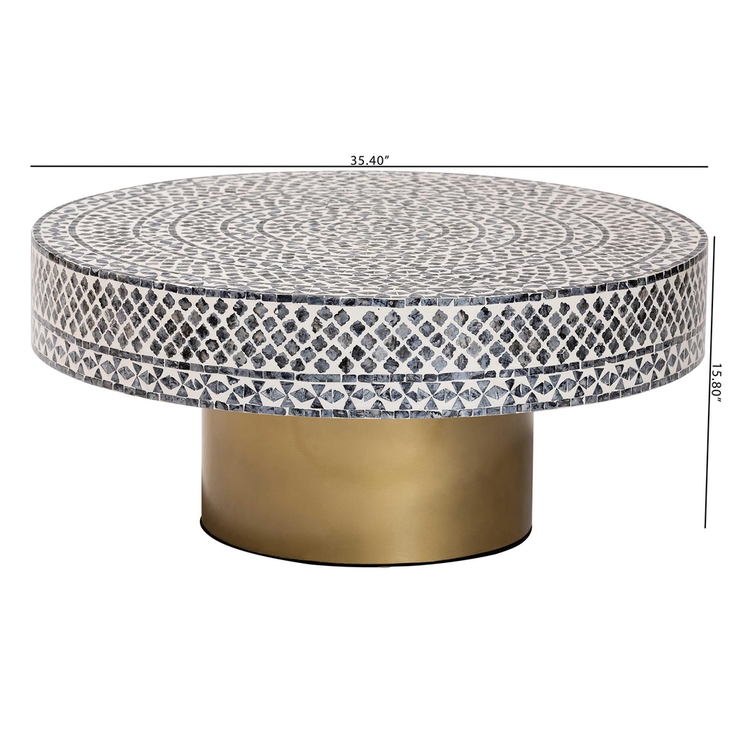 Hildrethy Gold Cocktail Table - Thumbnail - Image 7