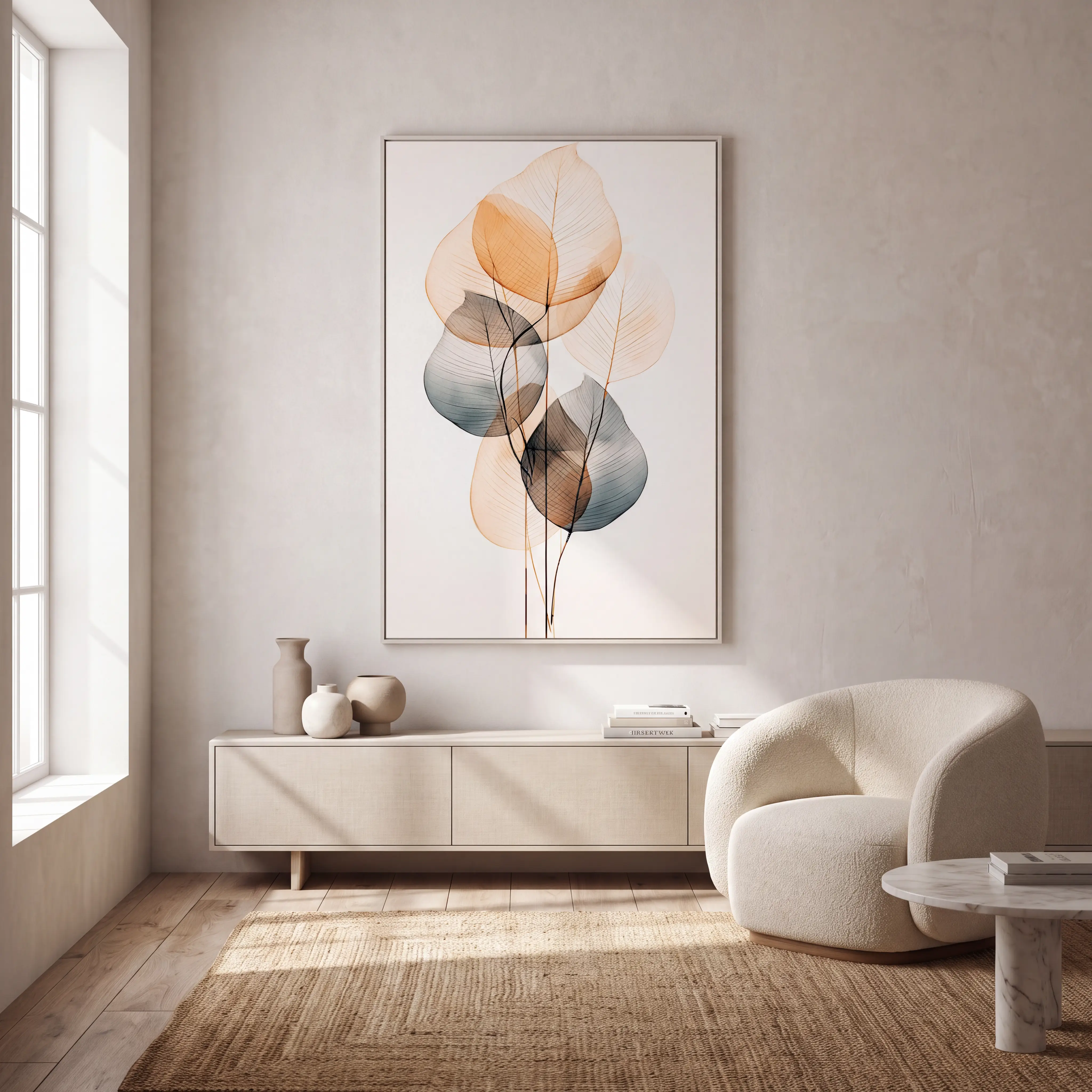 Hileman Beige Artwork - Thumbnail - Image 3