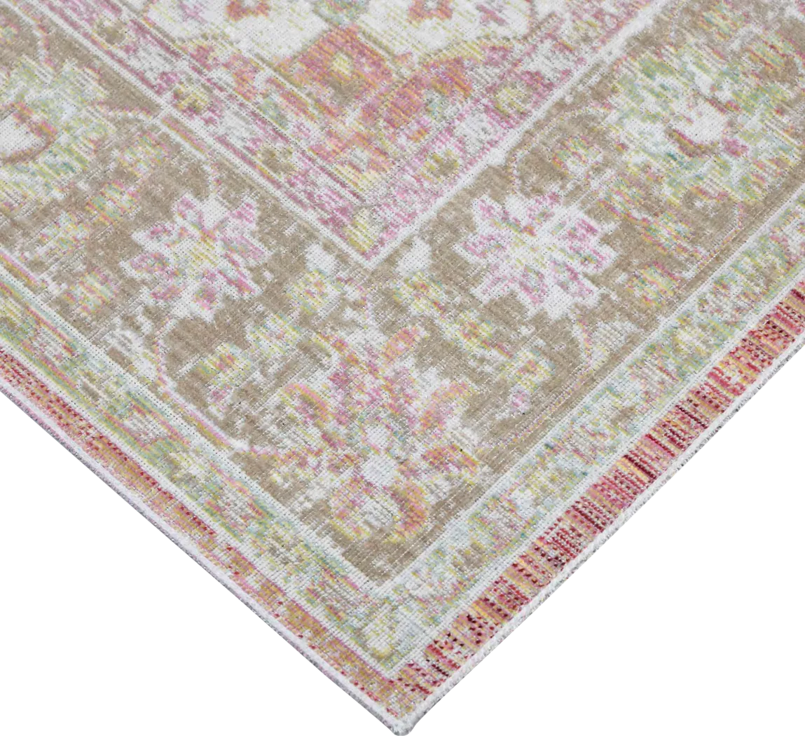 Hilko Pink 7'10 x 10'6 Rug - Thumbnail - Image 6