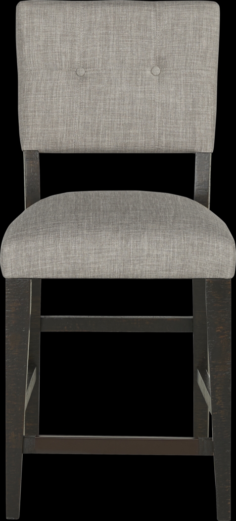 Hill Creek Black Counter Height Stool - Thumbnail - Image 3