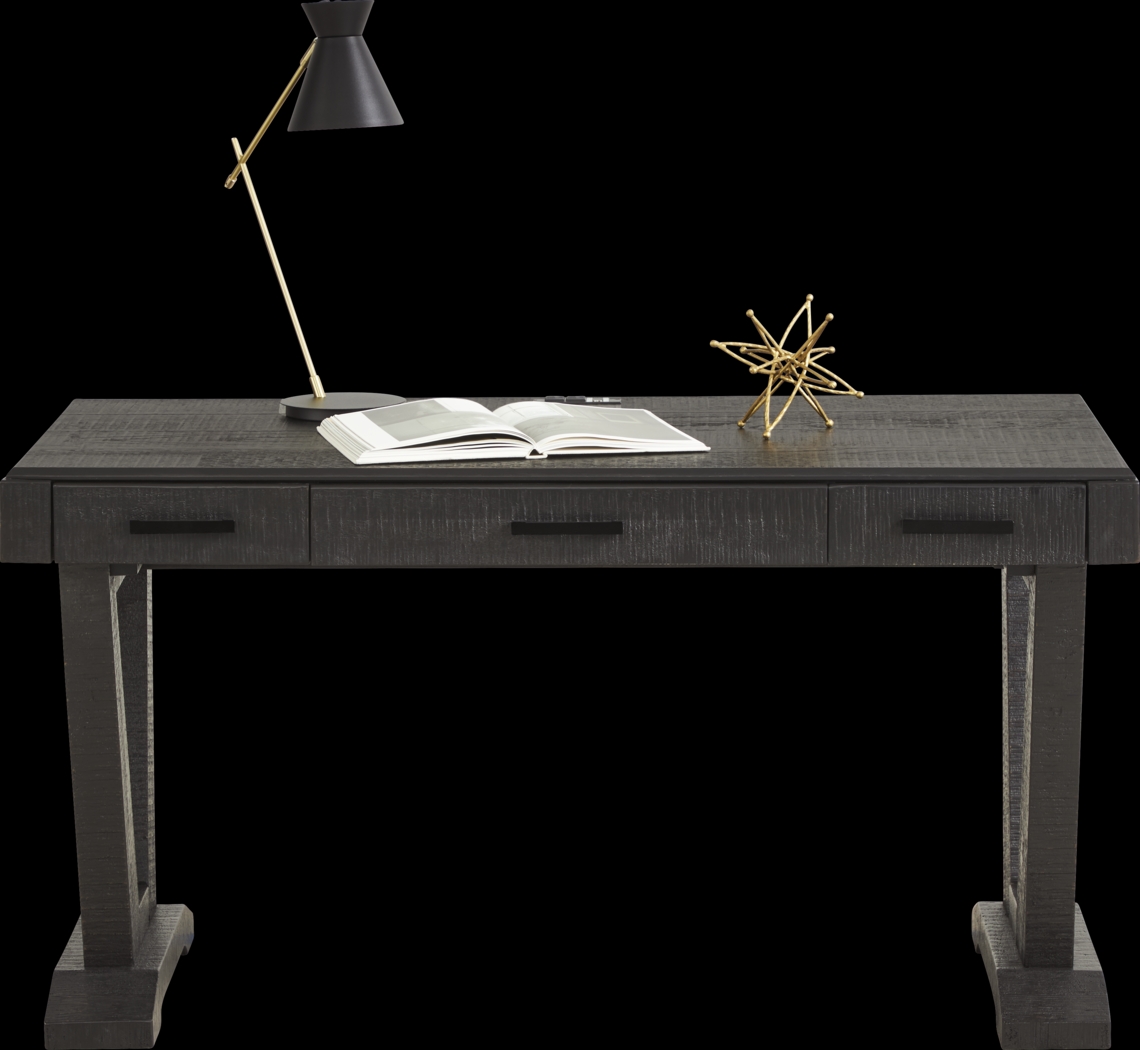 Hill Creek Black Desk - Thumbnail - Image 3