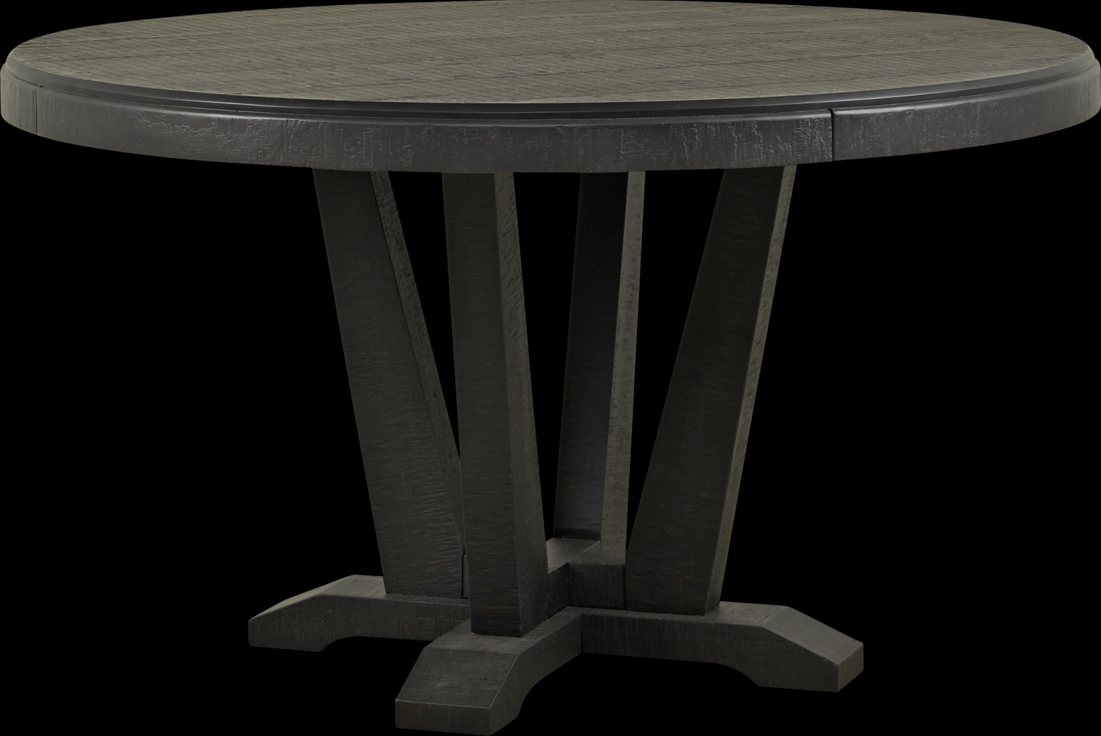 Hill Creek Black 5 Pc Round Dining Room - Thumbnail - Image 2