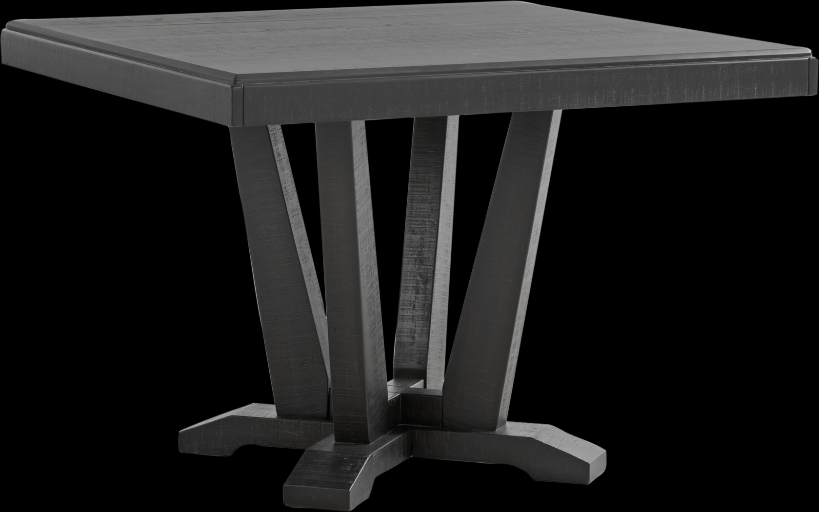 Hill Creek Black 5 Pc Square Dining Room - Thumbnail - Image 2