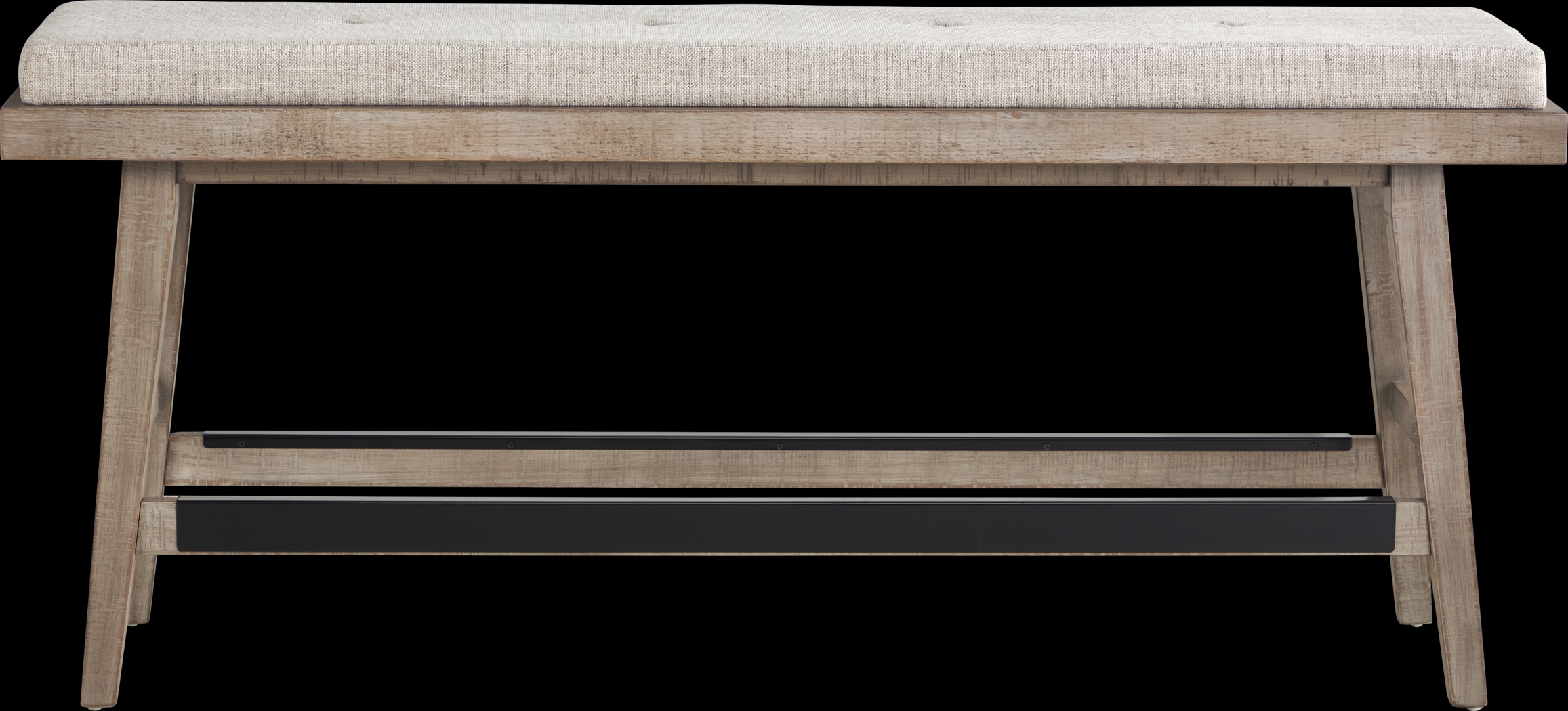 Hill Creek Natural Counter Height Bench - Thumbnail - Image 2