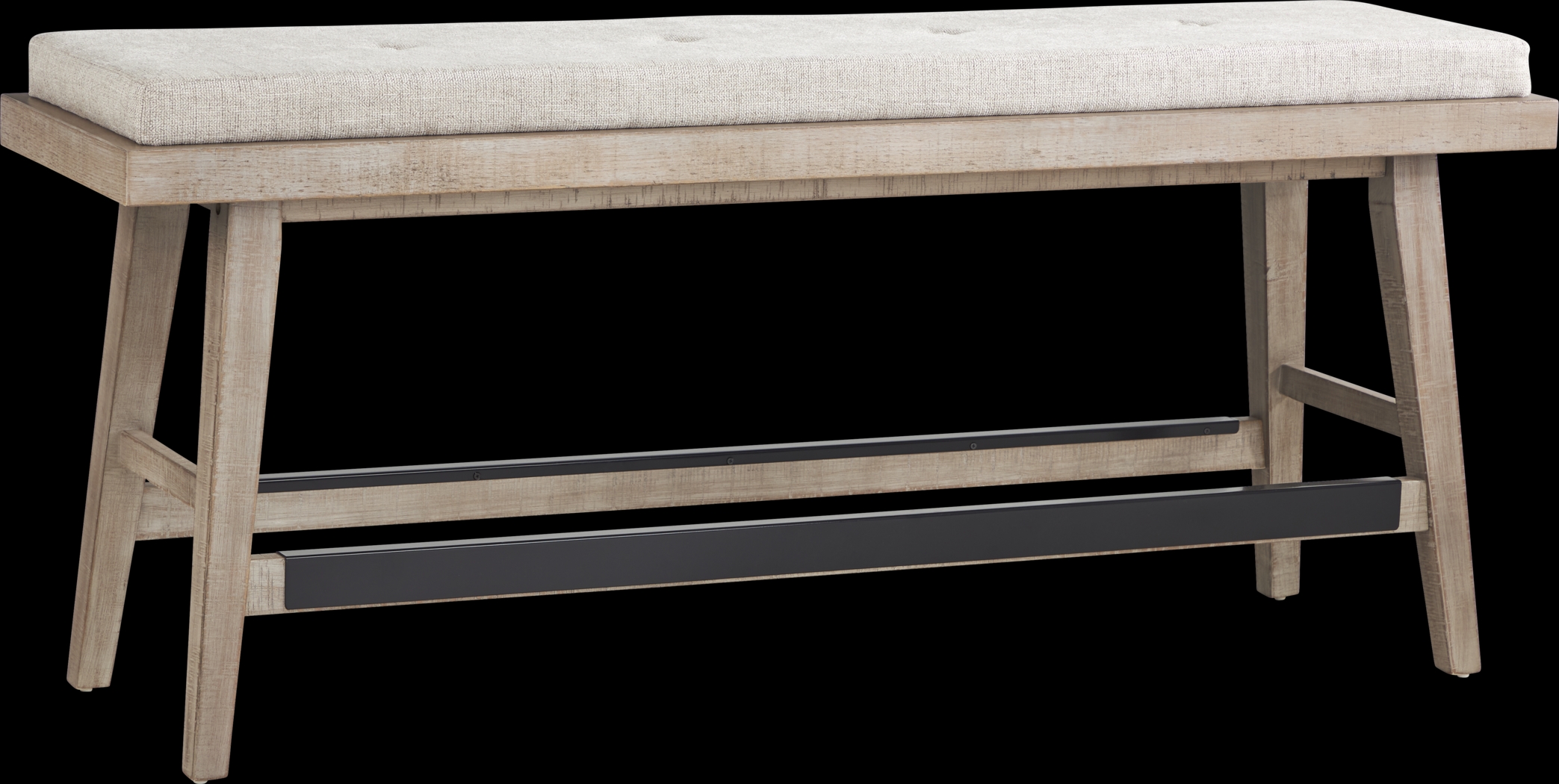 Hill Creek Natural Counter Height Bench - Thumbnail - Image 1