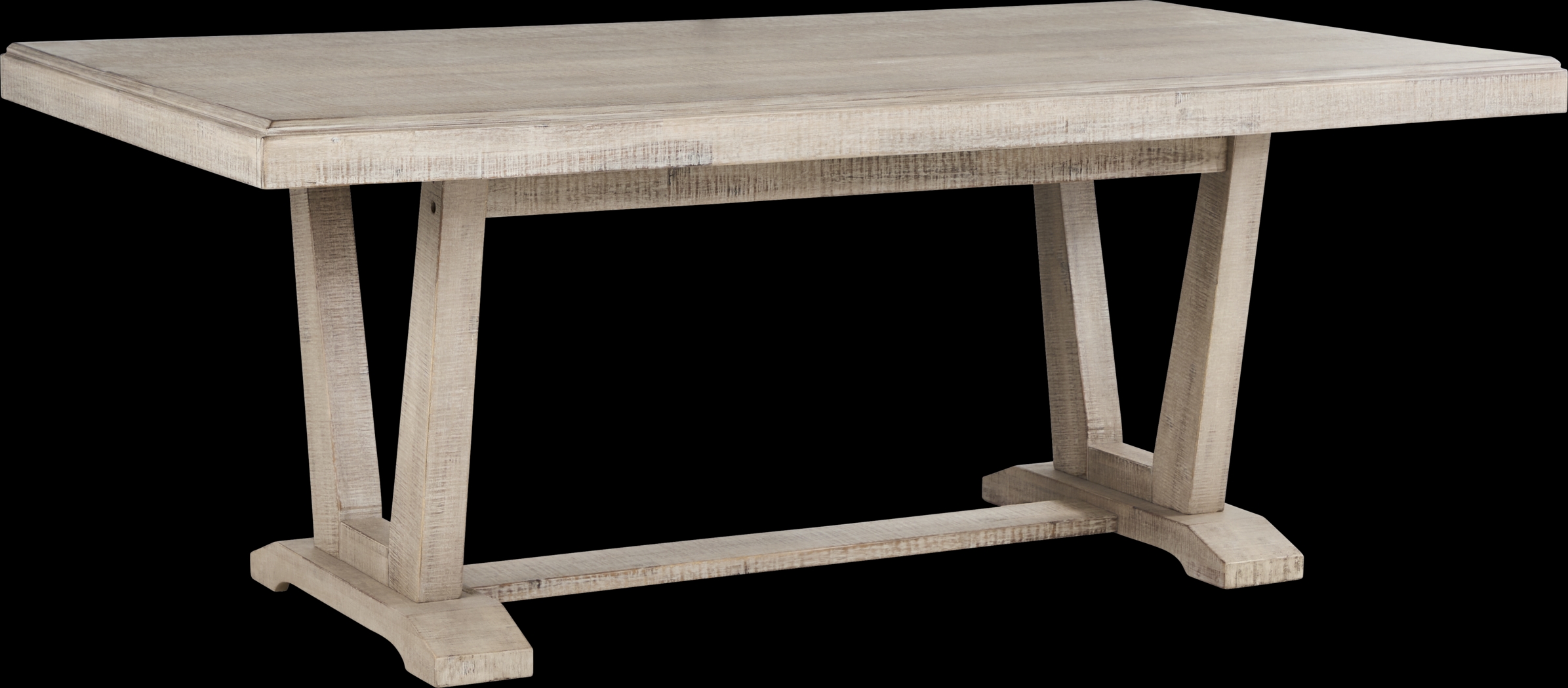 Hill Creek Natural Rectangle Dining Table - Thumbnail - Image 1