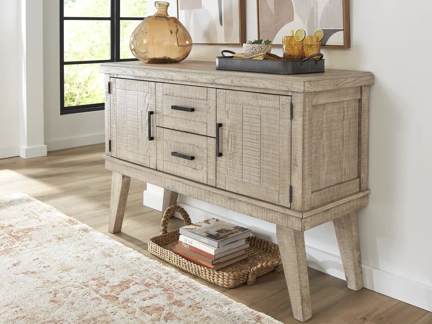 Hill Creek Natural 6 Pc Dining Room - Thumbnail - Image 6