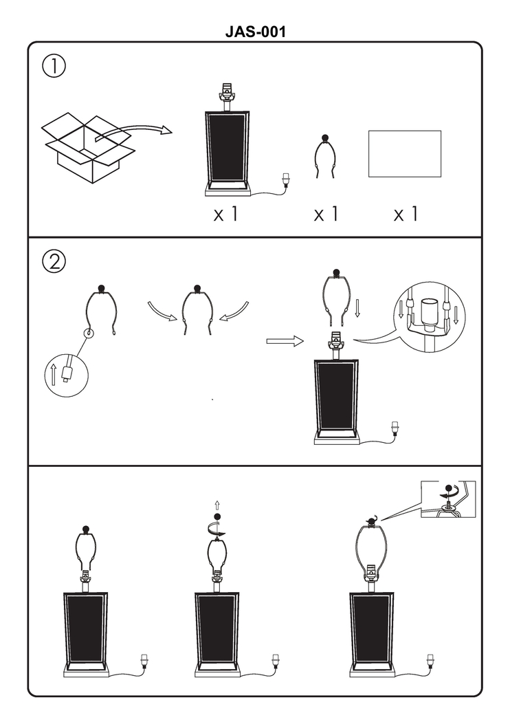 Hill Lane Black Lamp - Thumbnail - Image 7
