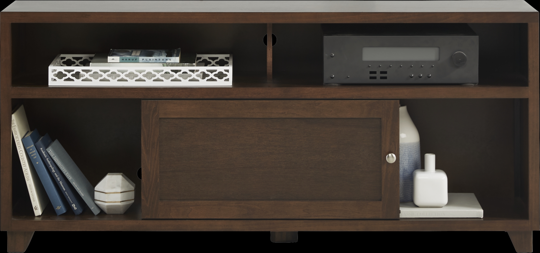 Hillard Brown Cherry 60 in. Console - Thumbnail - Image 1