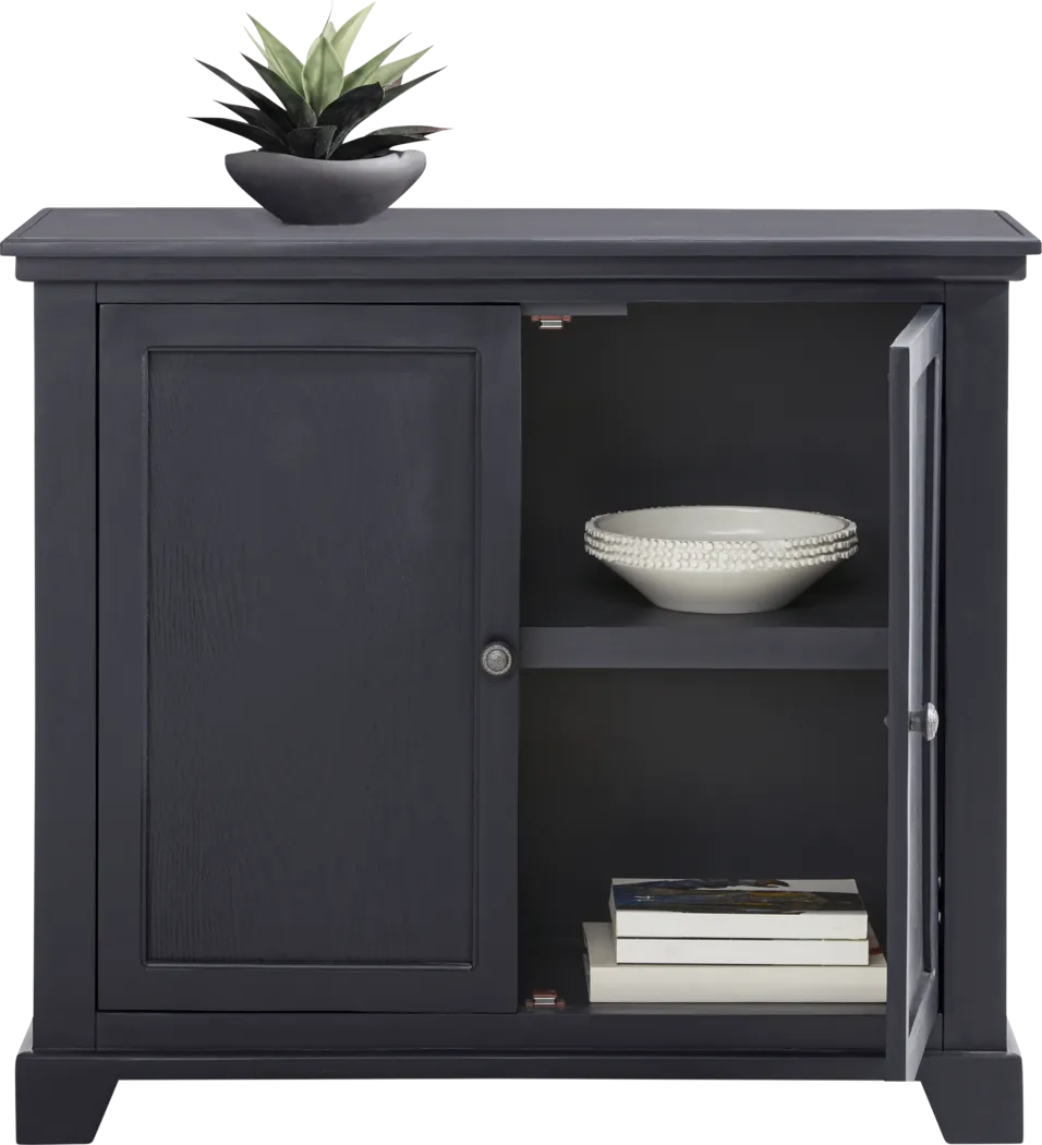 Hillend Blue 2 Door Console - Image 2