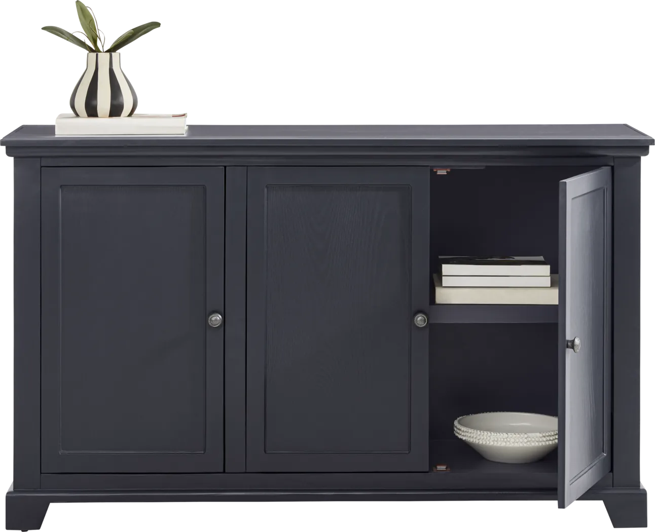 Hillend Blue 3 Door Console - Image 2