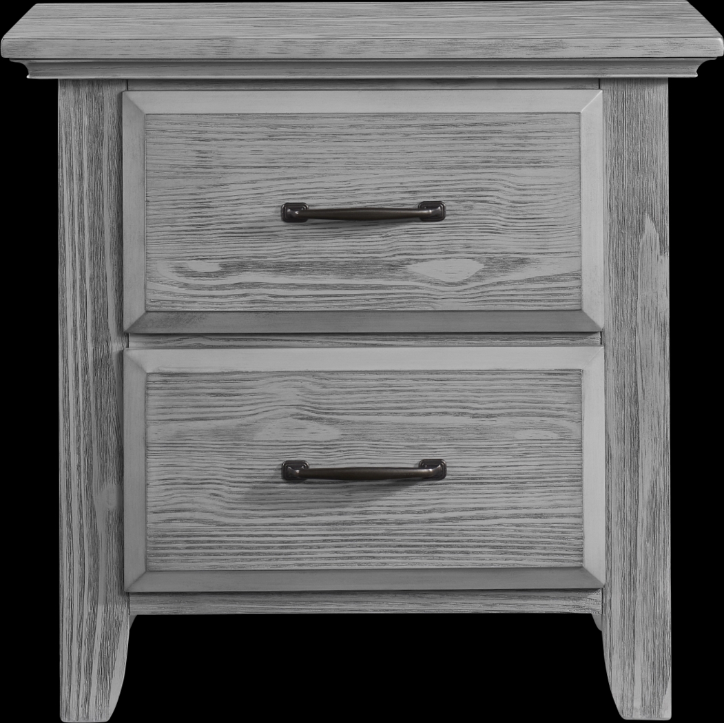Kids Hillford Gray Nightstand - Thumbnail - Image 2