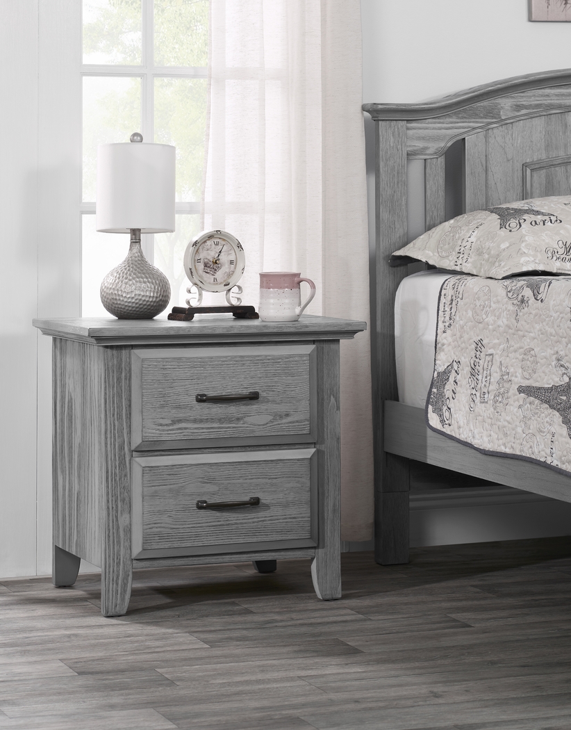 Kids Hillford Gray Nightstand - Thumbnail - Image 3