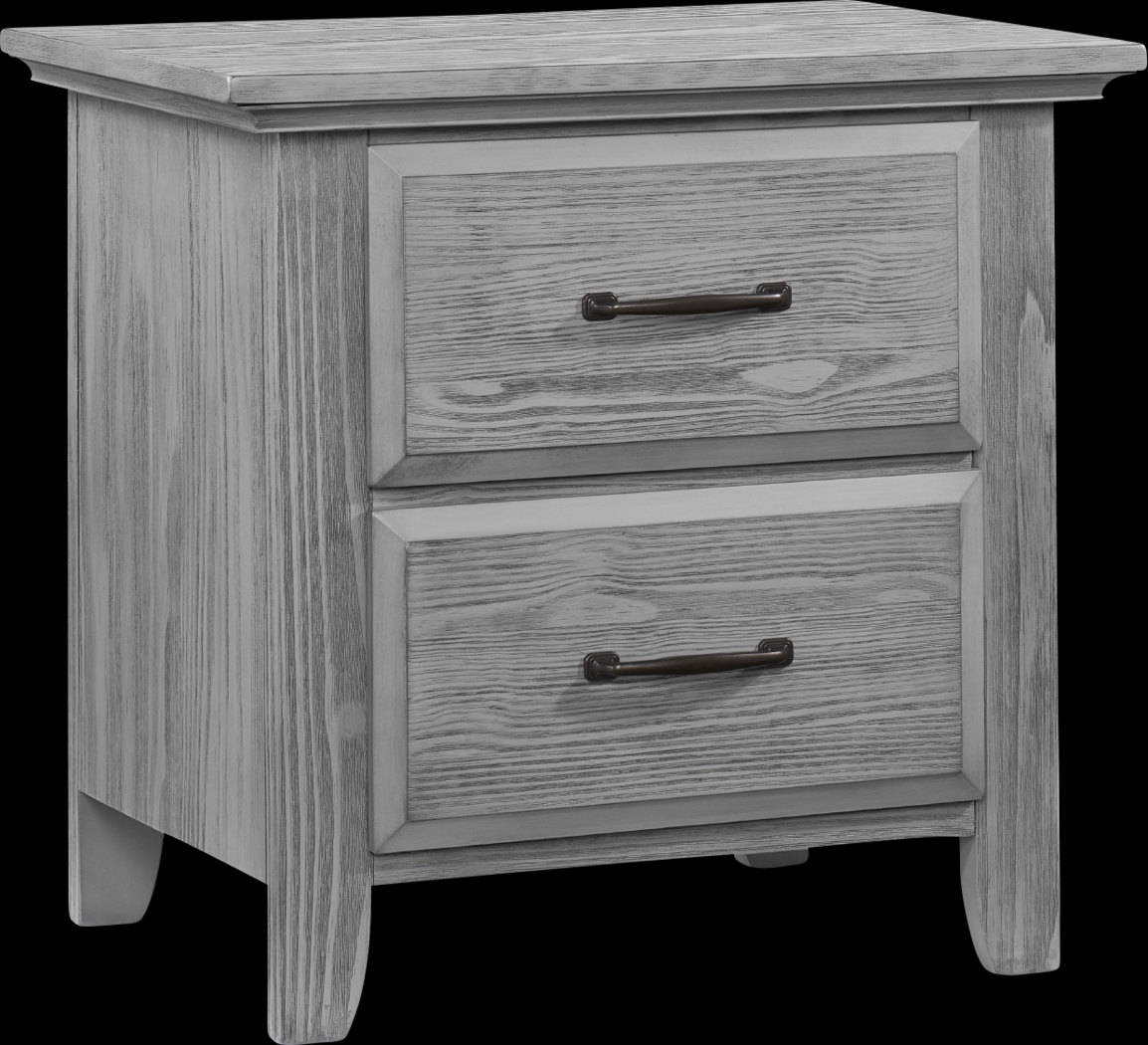 Kids Hillford Gray Nightstand - Thumbnail - Image 1