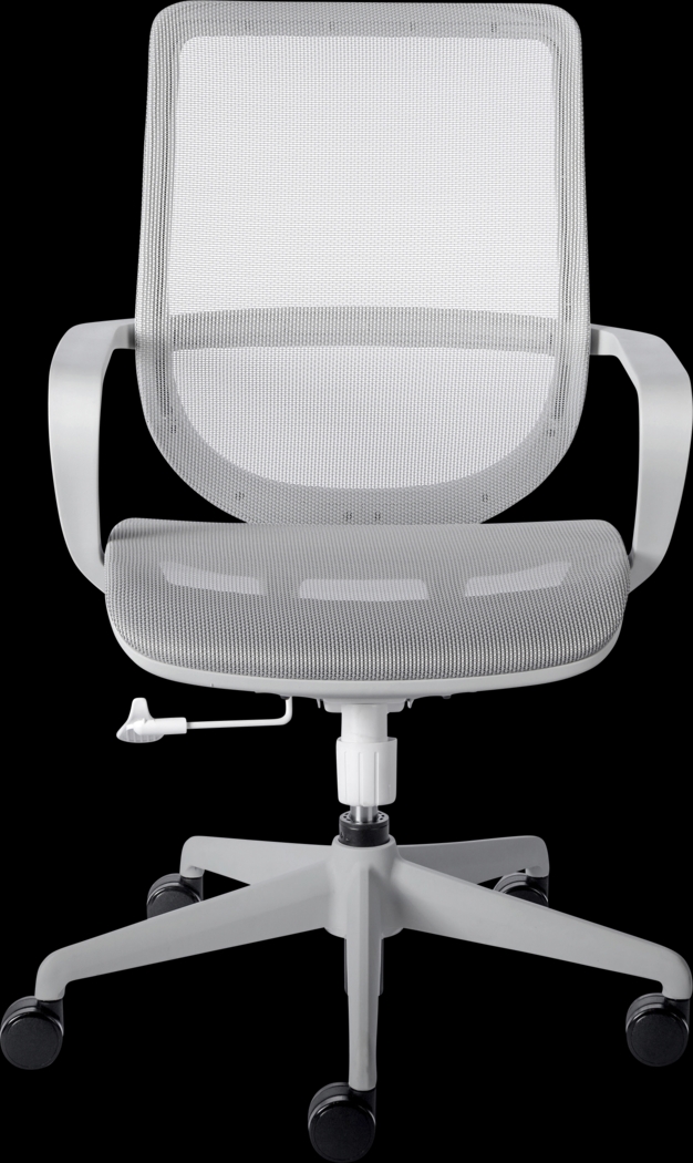Hilliebrandt Gray Office Chair - Thumbnail - Image 3