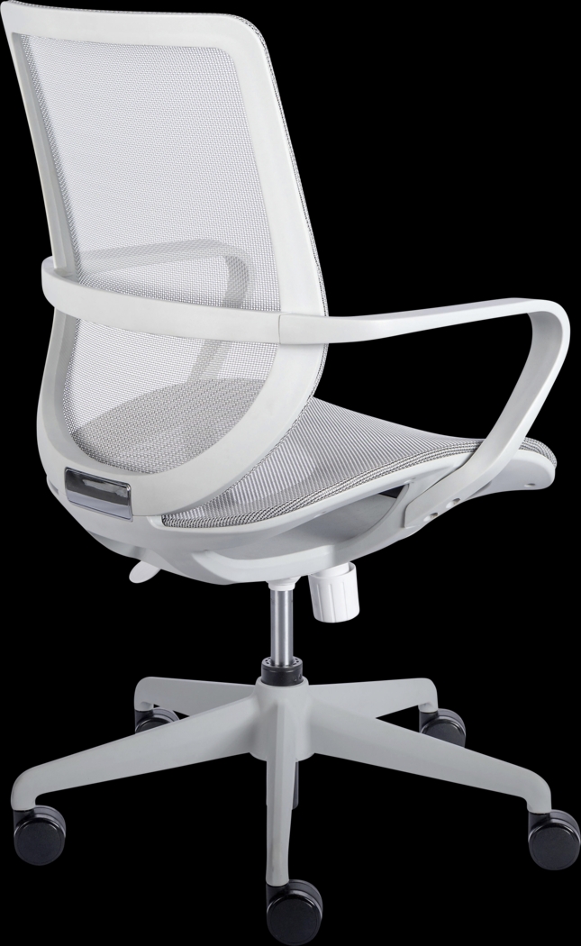 Hilliebrandt Gray Office Chair - Thumbnail - Image 5