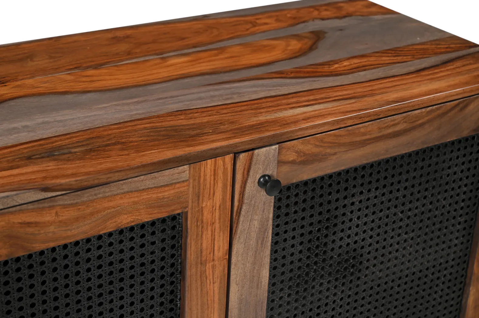 Hillindale Brown 3 Door Credenza - Thumbnail - Image 5