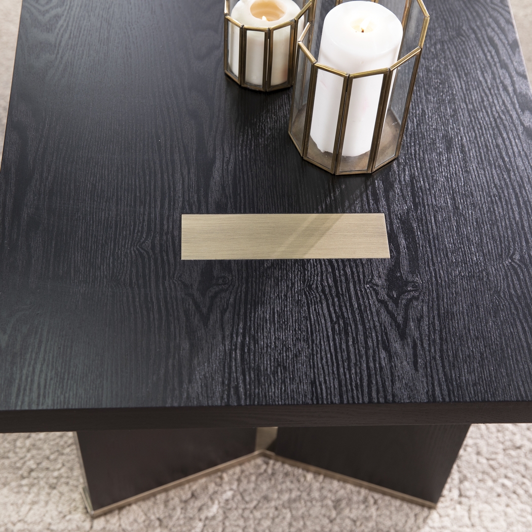 Hillrose Black Cocktail Table - Thumbnail - Image 4