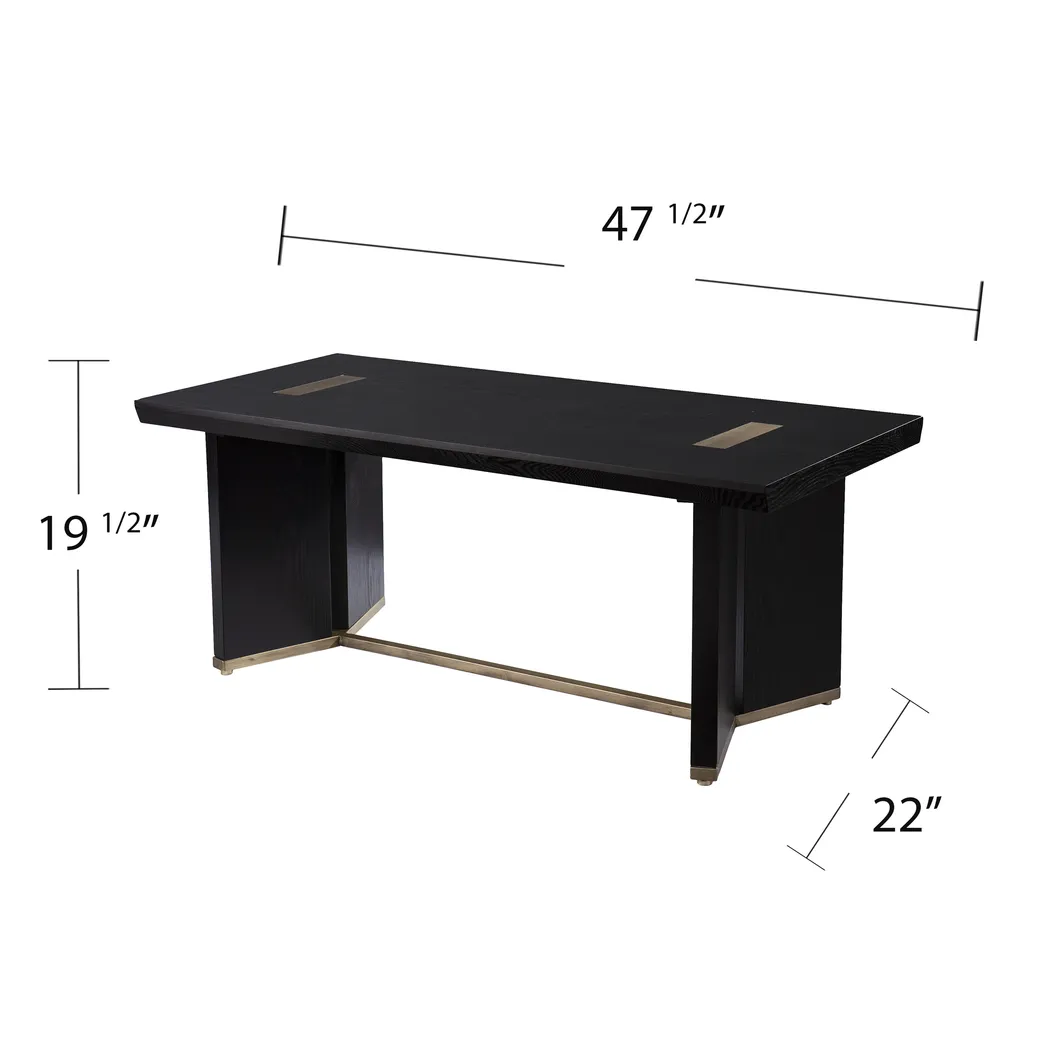 Hillrose Black Cocktail Table - Image 6