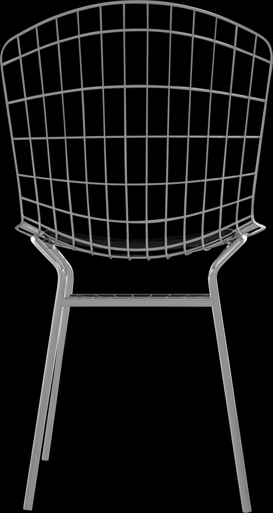 Hillrose Black Side Chair, Set of 2 - Thumbnail - Image 4