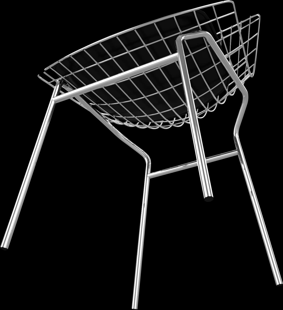 Hillrose Black Side Chair, Set of 2 - Thumbnail - Image 6