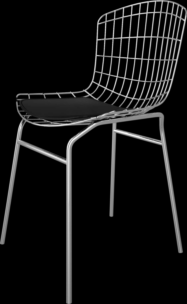 Hillrose Black Side Chair, Set of 2 - Thumbnail - Image 7