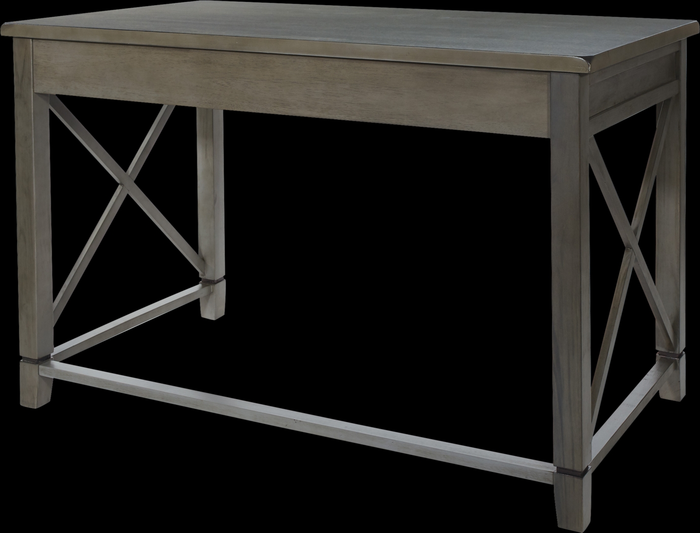Hillsbare Gray Desk - Thumbnail - Image 2