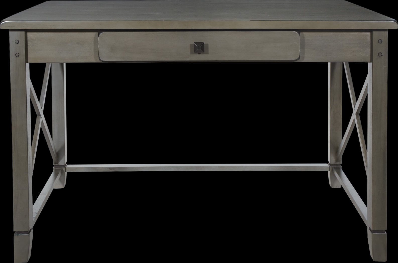 Hillsbare Gray Desk - Thumbnail - Image 4