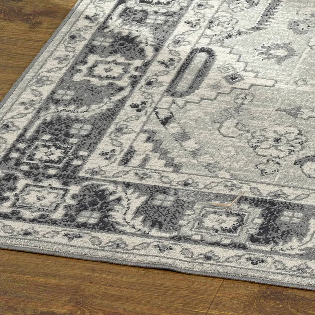 Hillsedge Gray 5' x 7' Rug - Image 5