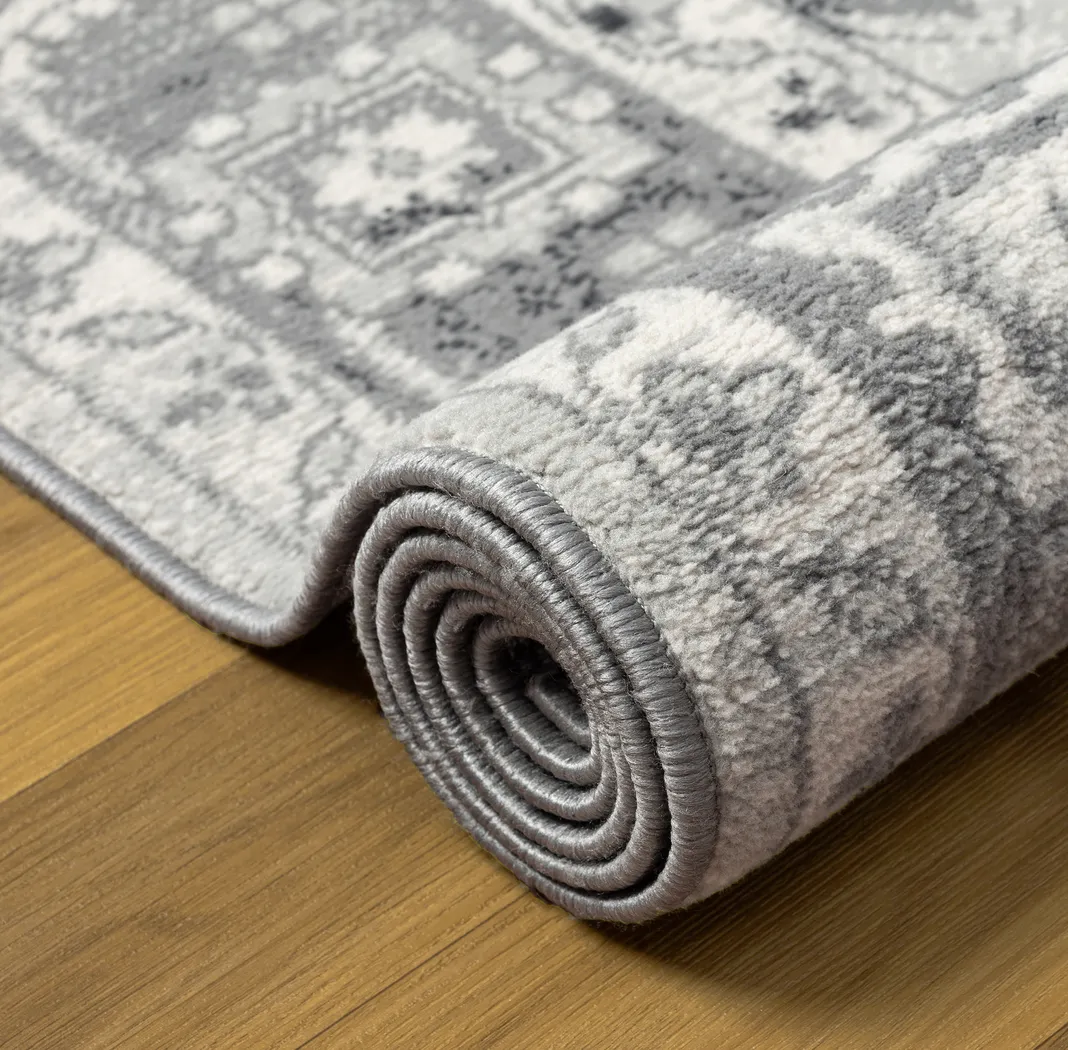 Hillsedge Gray 5' x 7' Rug - Image 6