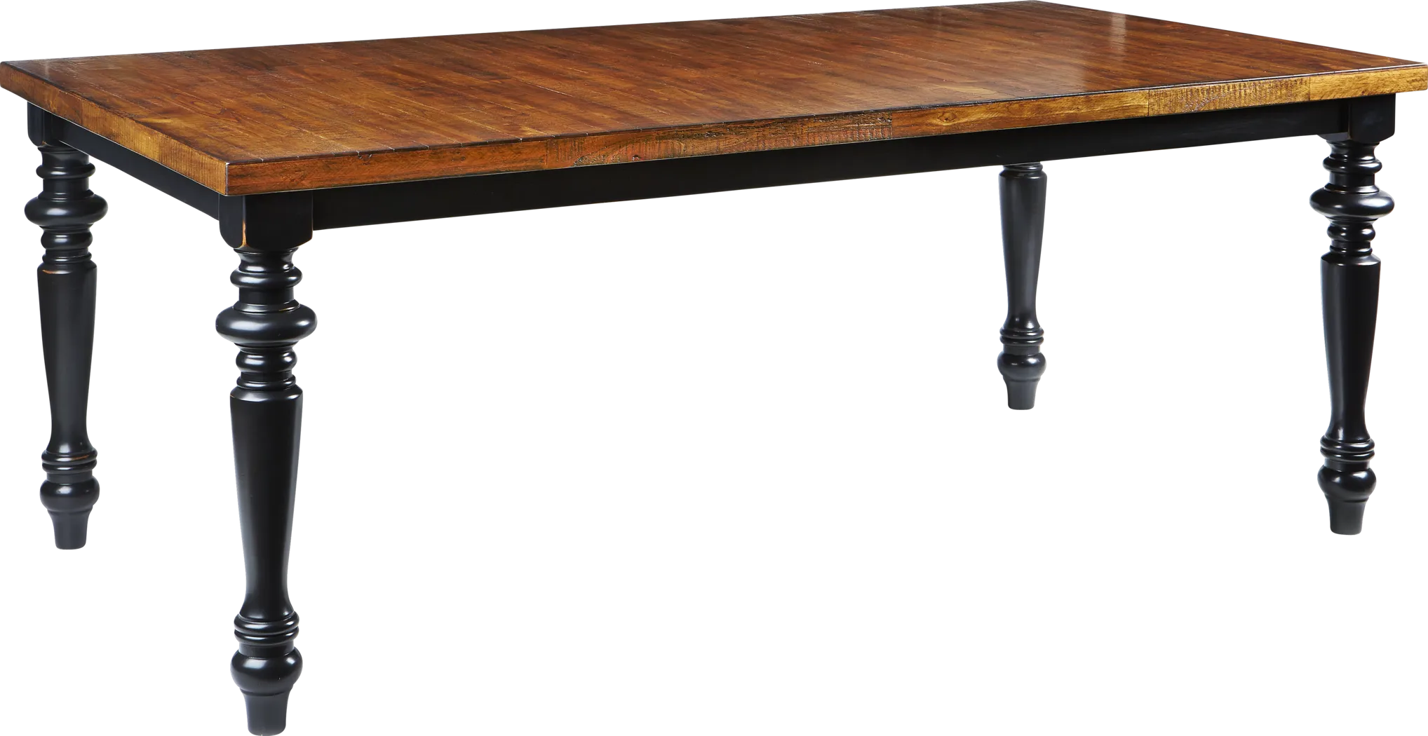 Hillside Cottage Black Dining Table - Thumbnail - Image 1