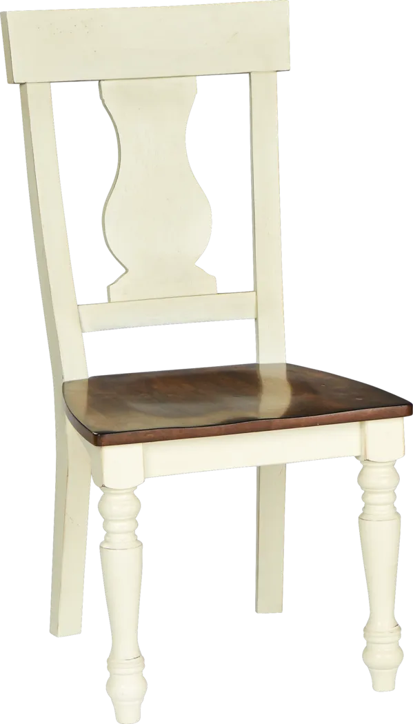 Hillside Cottage White Side Chair - Thumbnail - Image 1